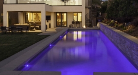 Carmel Valley Raised Lap Pool and Spa After