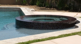 La Jolla Perimeter Overflow Spa Addition Remodel
