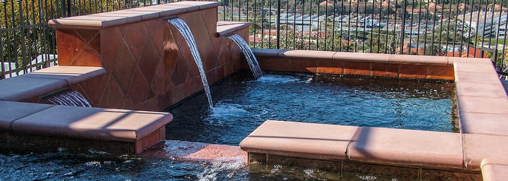 Pool And Spa Features Water Features San Diego Custom Pool Builders